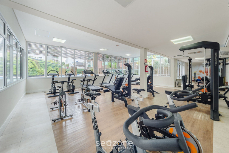 Fitness facility 2, Apt With Balcony 750m From Batman Alley Pdm0208, São Paulo