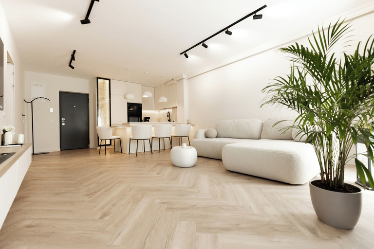 Living area, Nest Inn Boucle Apartment, Baia Mare