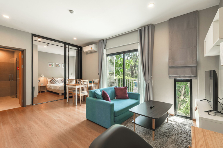 Interior 3, 1BR Pool Access Near Rawai Beach C222, Phuket Island
