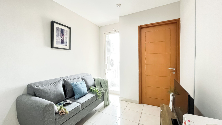 Living area 4, Scandinavian Minimalist 2Br At Cinere Bellevue Suites Apartment, Depok