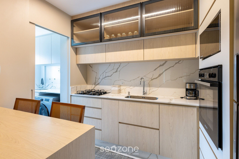 Private kitchen 4, Modern 2BR Apt Close to the Beach Stl0702, Balneário Arroio do Silva