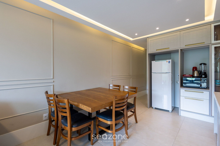 Dining, 2BR Apt With BBQ Near the Beach - BC - Stl401, Balneário Arroio do Silva