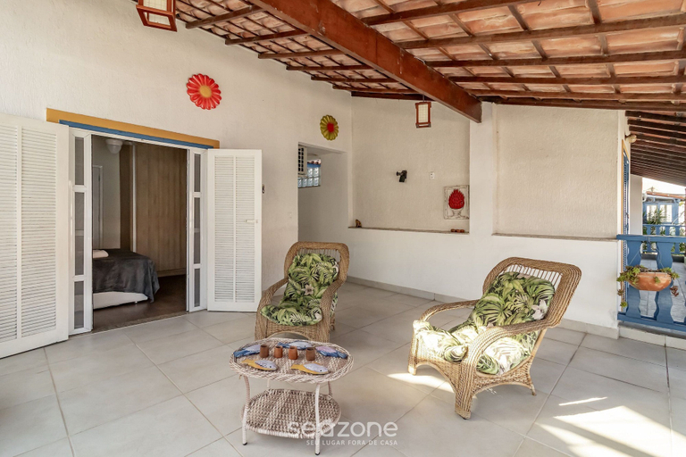 Terrace/patio, Spacious House 300m From Praia do Pero - Vvp0027, Cabo Frio