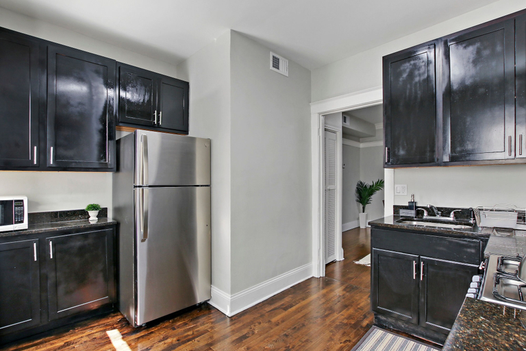 Private kitchen 5, Stylish 2BR Apt - Sunnyside 05-2F, Cook