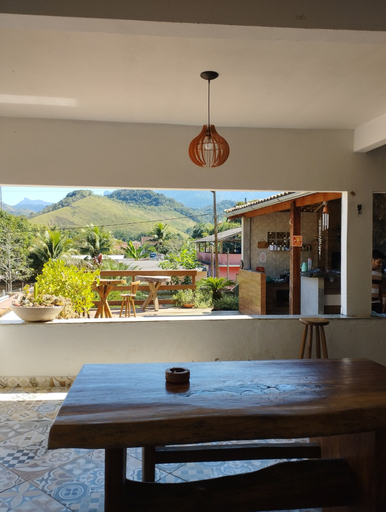 Breakfast area, Pousada Solar Bananeiras, Silva Jardim