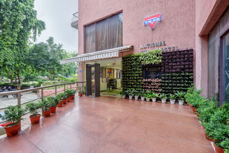 Front of property, National YMCA Hostel, Delhi