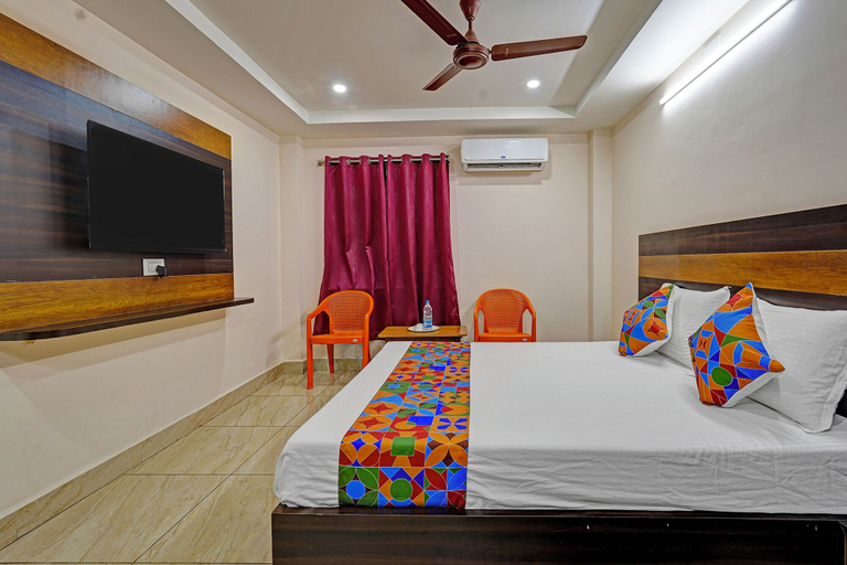 Bedroom 3, Fabhotel Surya International, Nellore