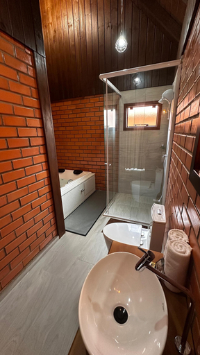 Bathroom 4, POUSADA DECK PEREIRÃO, Santa Terezinha