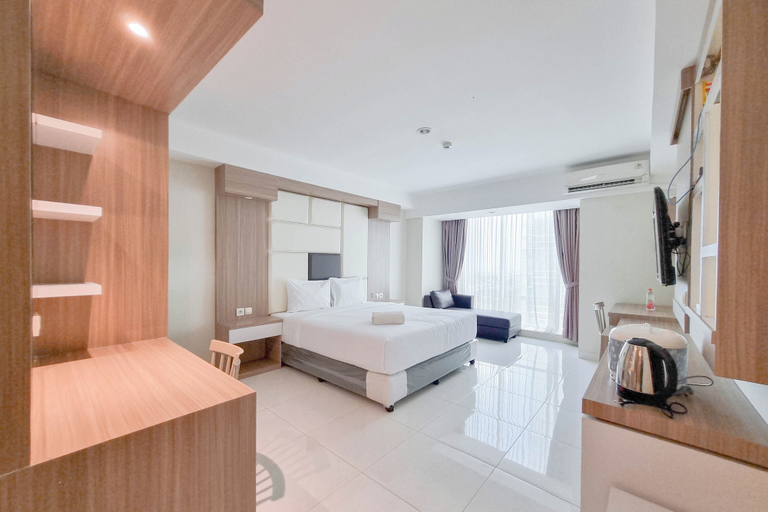 Interior, Tidy Studio At Mataram City Apartment, Sleman