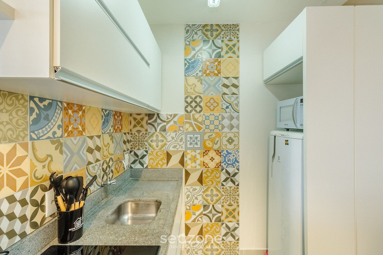 Private kitchen 3, Fully Equipped Accommodations in Downtown Porto Alegre - HPN, Porto Alegre