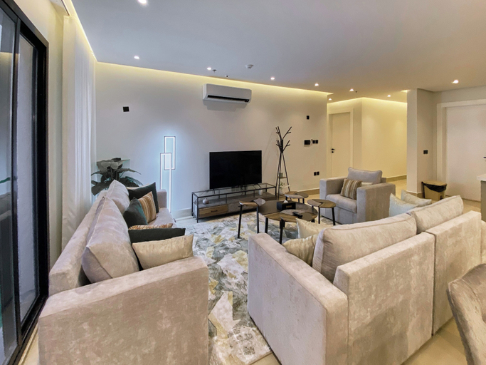 Living area 4, bnbme - Alajlan Riviera-32, Riyadh
