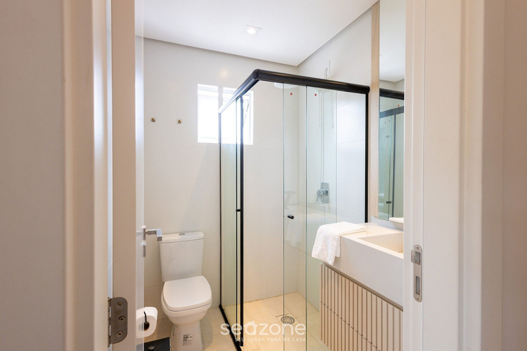 Bathroom, Modern 2BR Apt Close to the Beach Stl0702, Balneário Arroio do Silva