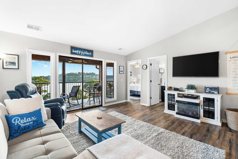 Living area 2, Sunsational Views at Anchors Point For 8, Stone