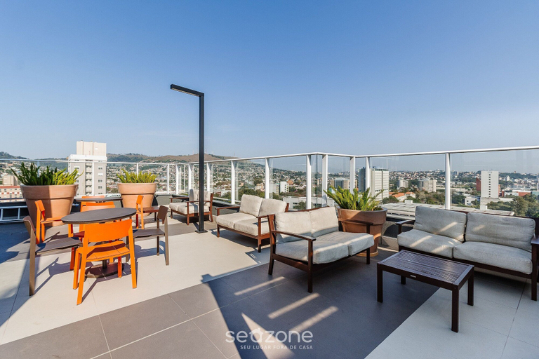 Outdoor dining 4, Studio Completo ao Lado da PUCRS c/ Garag CON1506, Porto Alegre