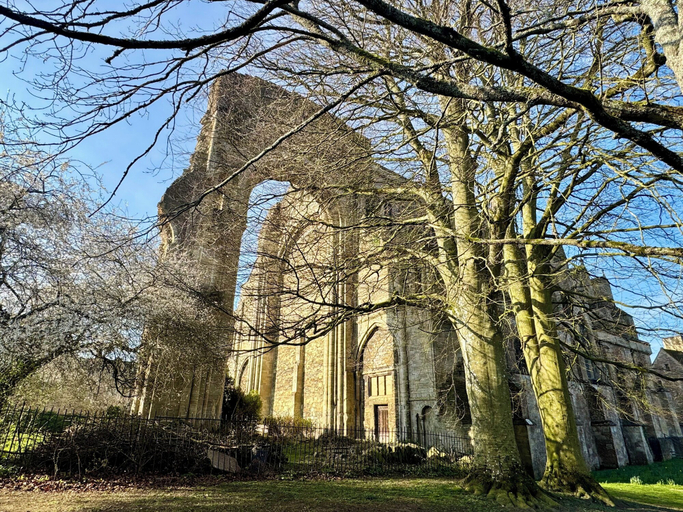 Front of property 2, Cosy Cottage Over Malmesbury Abbey, Wiltshire