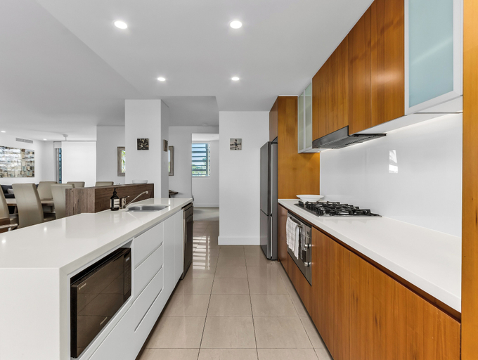 Private kitchen 2, The Cotton Beach Penthouse - 61, Tweed - Tweed Coast