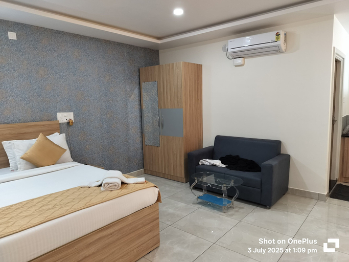 Bedroom 3, Sweet Crystal Homes C V Raman Nagar, Bangalore