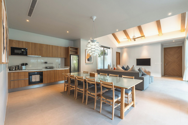 Private kitchen, BrandNewBeautifulVillaKamalabeachv157, Phuket Island