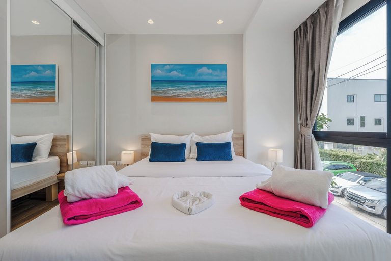 Room 2, Relaxing 1Br Pool Access Gym C216, Phuket Island