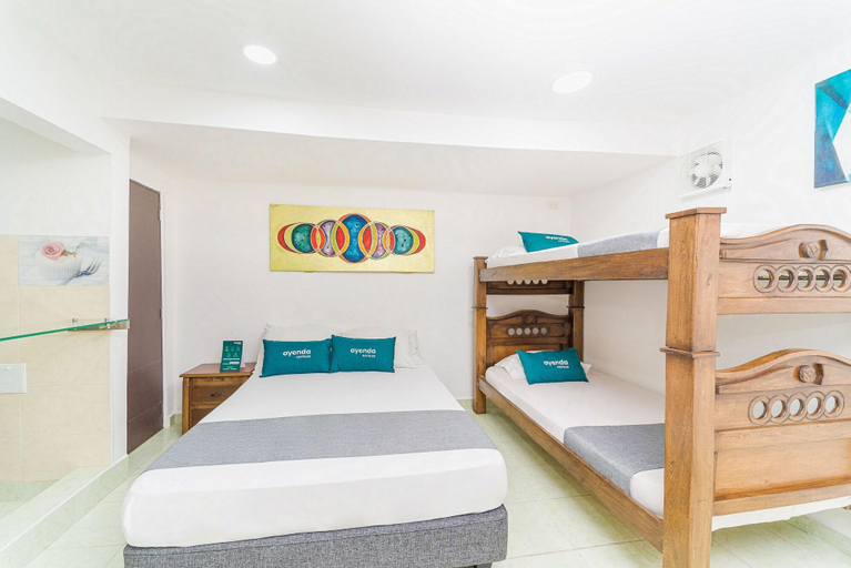 Bedroom 2, Hotel Casa Paraiso, Barranquilla