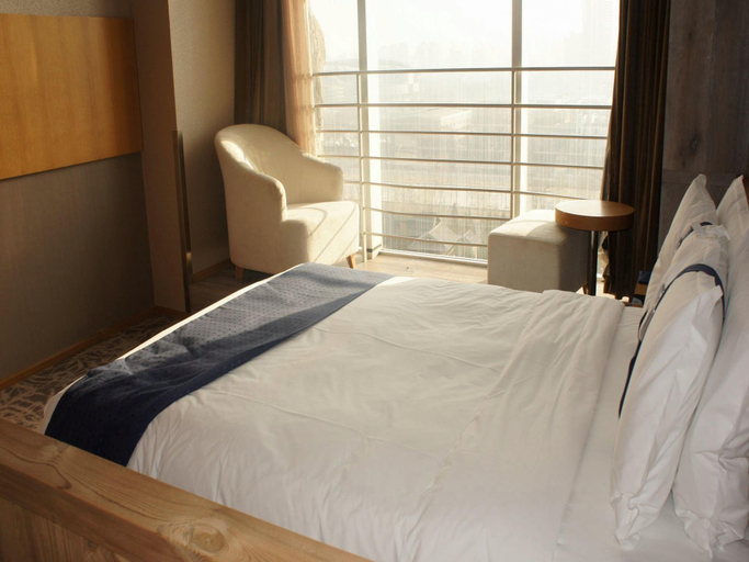 Bedroom 2, LeafIN Hotel Beijing Minzuyuan l Bird's Nest, Beijing