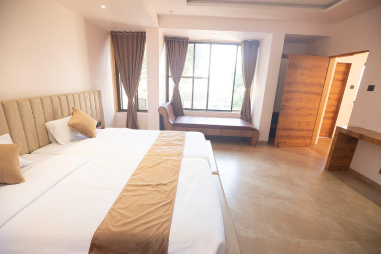 Bedroom 2, THE MISTY VILLAS, Nashik