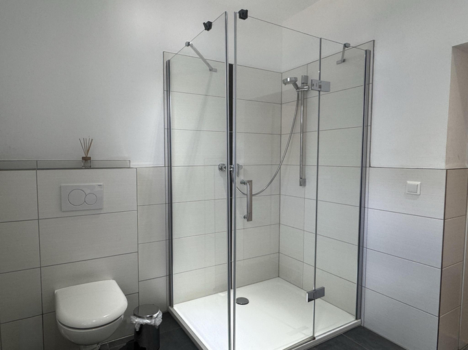 Bathroom 3, Ferienwohnung im Zentrum von Ballenstedt, Harz