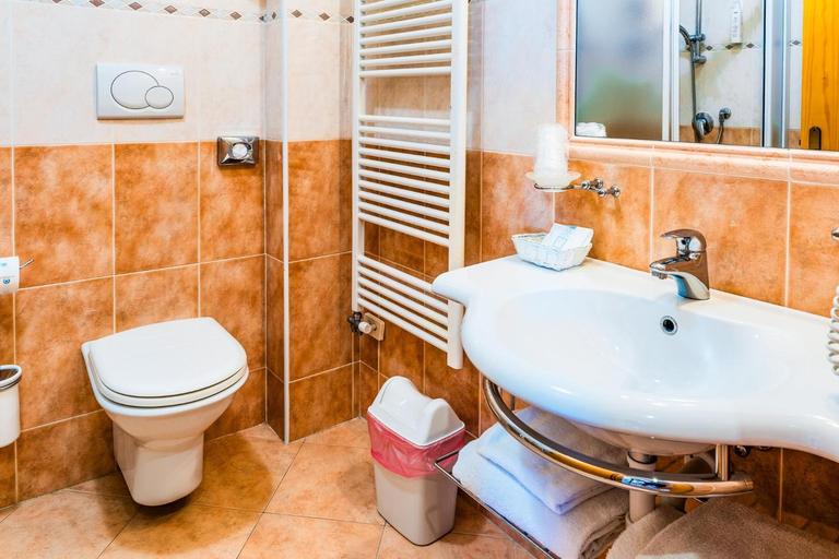 Bathroom 5, Hotel Fai, Trento