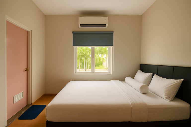 Bedroom 2, Hotel Anders Permata Millenium, Tangerang