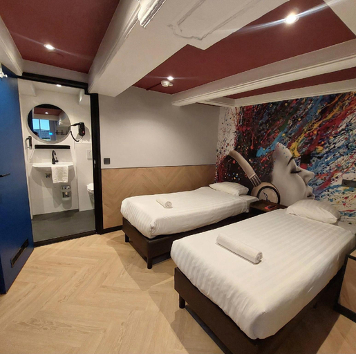 Bedroom 3, Budget Hostel Heart of Amsterdam, Amsterdam