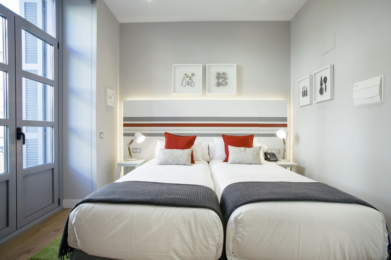 Bedroom 2, Legazpi Doce Studios Suites, Guipúzcoa
