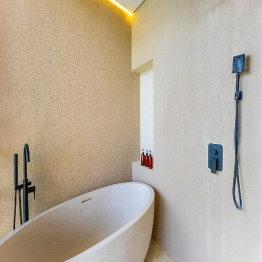 Bathroom, Villa Tin, Badung
