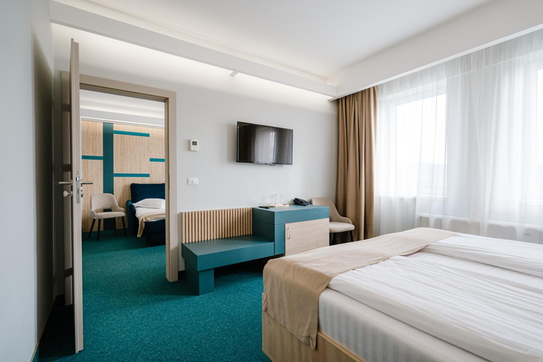 Bedroom 3, Hotel YVY, Sebes