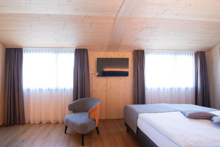 Bedroom 2, Cubilaris Motel, Sarganserland