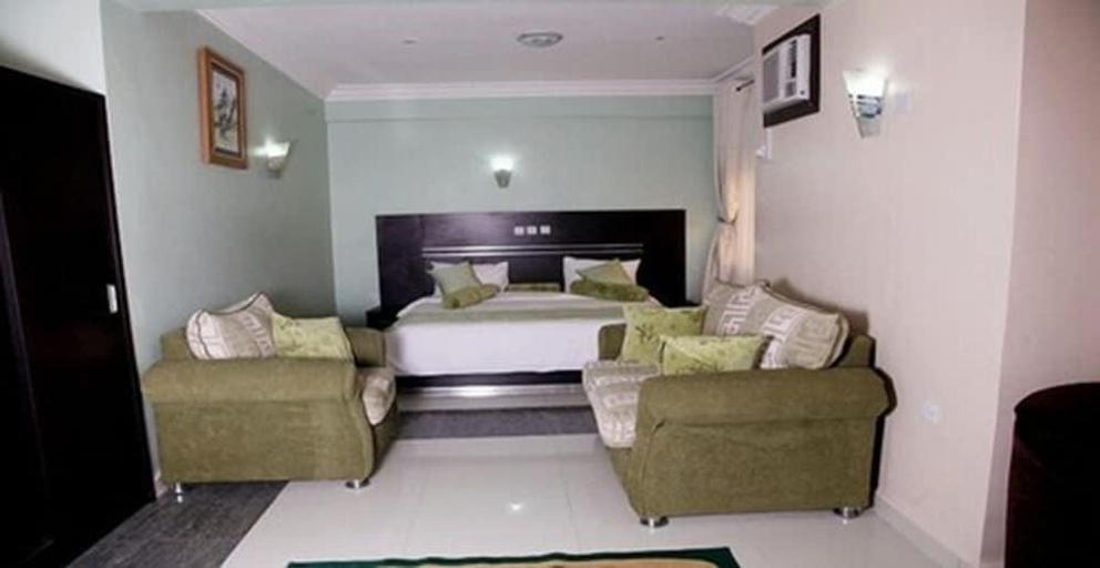 Bedroom 2, Jades Hotels, AbujaMun