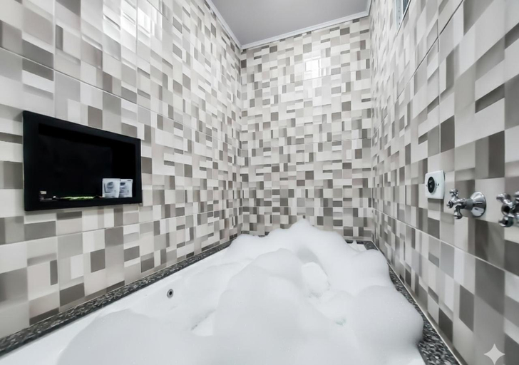 Bathroom 4, Calamares Hotel Sao Caetano by Rede Unico, São Caetano do Sul