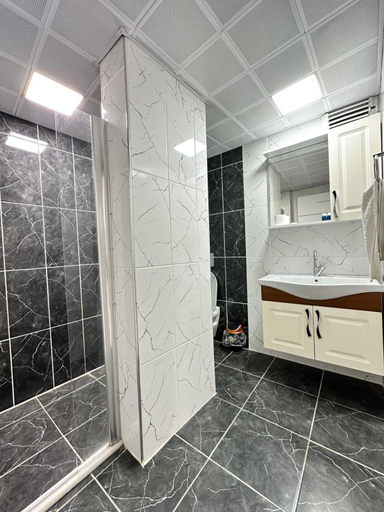 Bathroom 4, Bazalt Apart Hotel, Yomra