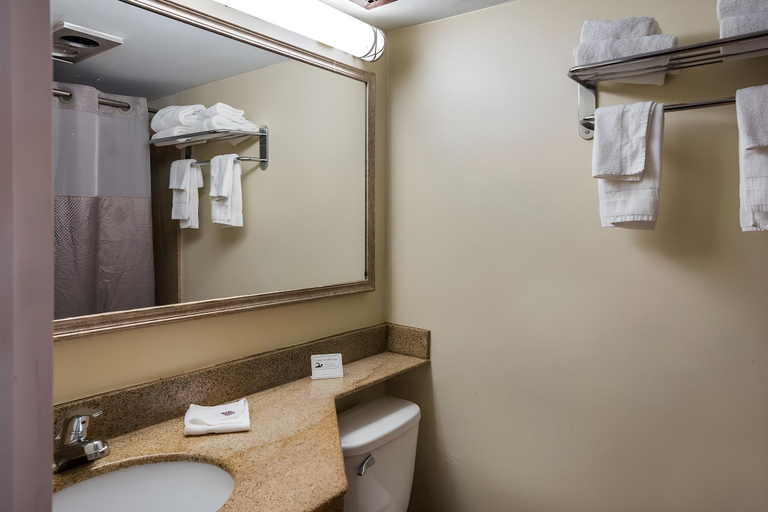 Bathroom 5, Red Carpet Inn & Suites, Philadelphia