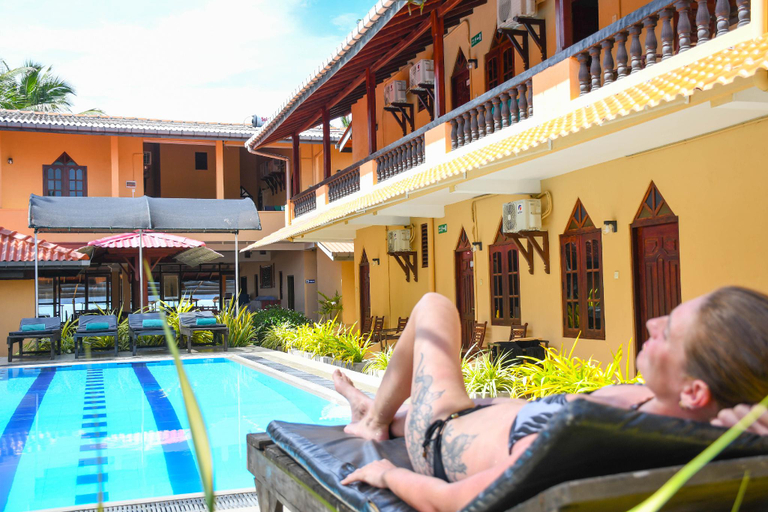 Swimming pool 2, Drifters Hotel, Hikkaduwa