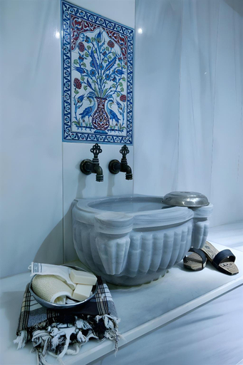 Bathroom 5, Sirkeci Mansion Hotel, Fatih