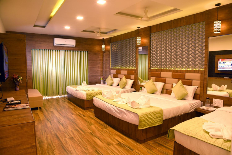 Bedroom 3, Khushi Riverside Resort, Satara