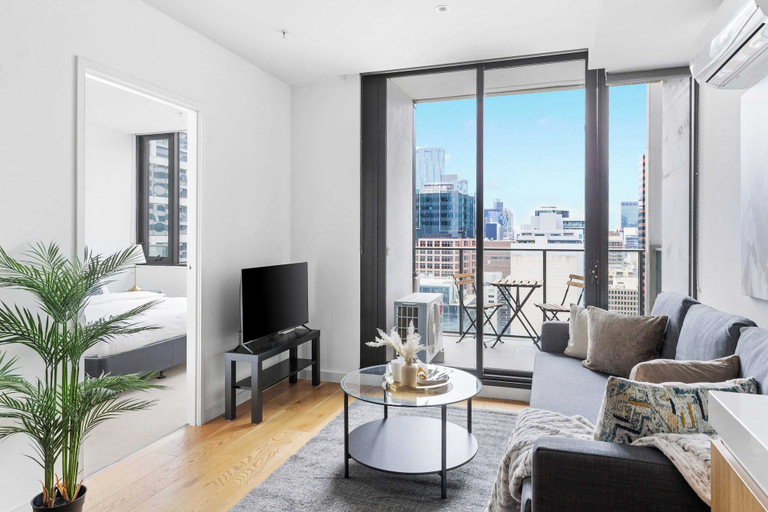 Interior 2, Modern 2BR Apt Next to Southern Cross Free Parking, Melbourne