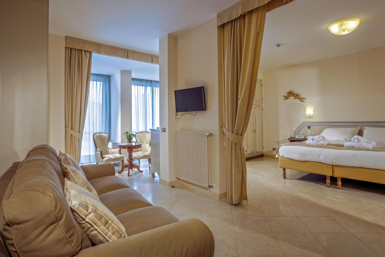 Bedroom 3, Abano Ritz Hotel Terme, Padua