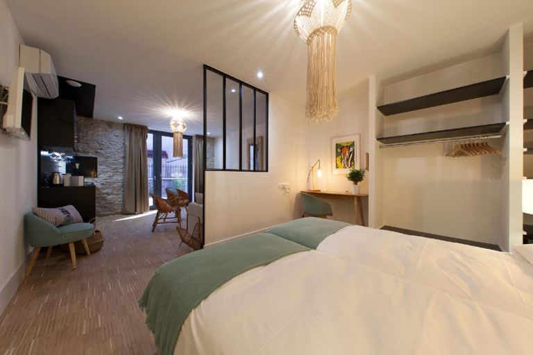 Bedroom 2, Appart Hotel Eugenie, Saône-et-Loire