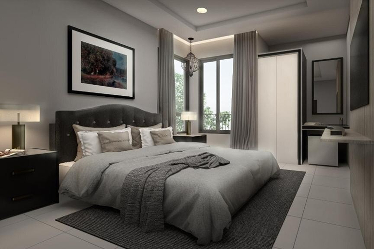 Bedroom 3, 51 Suanplu Residence, Thon Buri