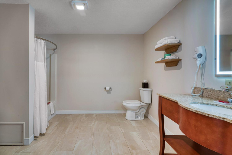Bathroom 4, Baldwin Inn & Suites, SureStay Collection by Best Western, Hampden