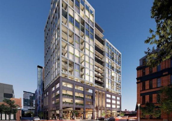 Exterior view, The Cullinan Apartments by CLLIX, Adelaide