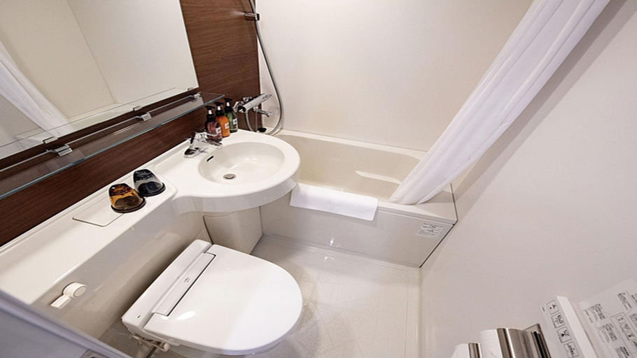 Bathroom 3, Nest&Rise Osaka Namba Hotel, Osaka