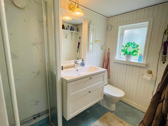 Bathroom, person holiday home in HALLABRO, Ronneby