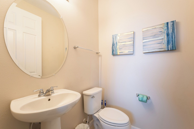 Bathroom 3, Stunning Sunsets & Private Pool 7BD, Osceola